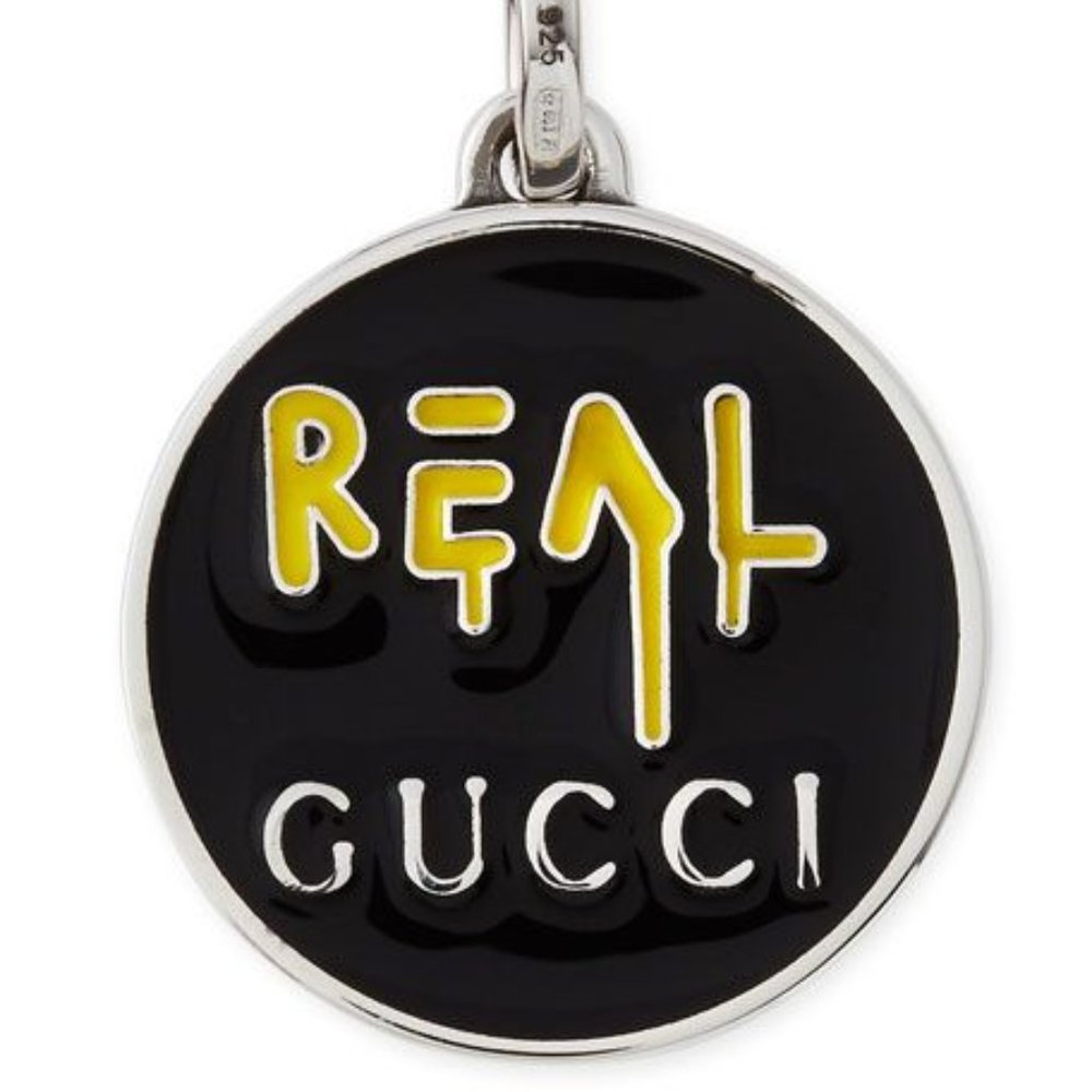 Gucci Ghost Real Pendant Only in Black NEW IN DUSTY OR BOX - Picture 1 of 2